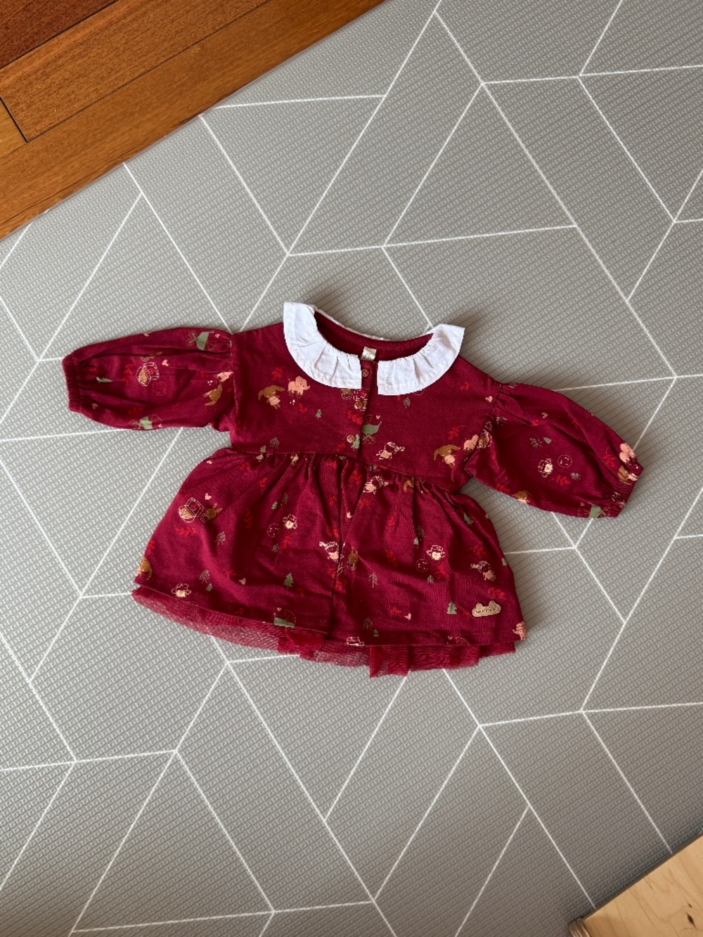 Souris mini holiday dress for baby girl